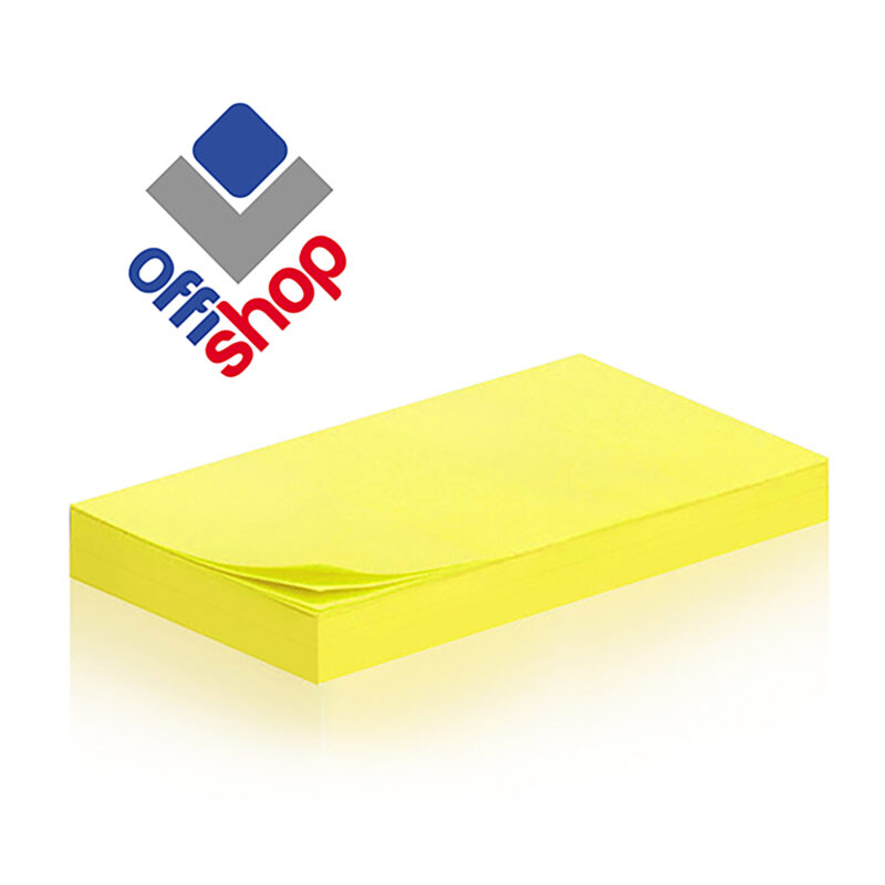 Block Sticky Notes 75X125 - 100 Sheets