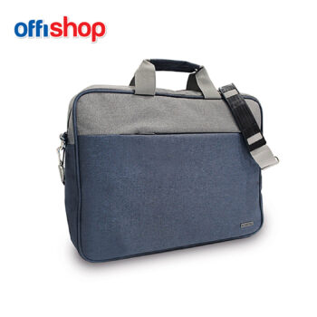Blue & Gray Laptop Bag