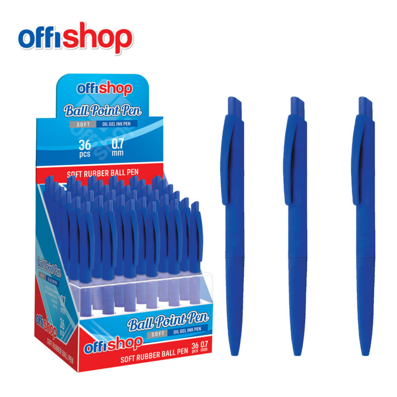 OFFISHOP Oil Gel Ink 0.7MM Pen - Blue