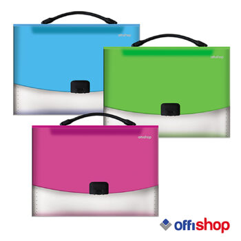 File with Handle with 13 Compartments