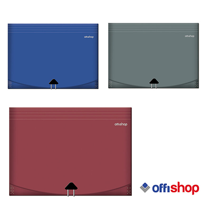 13 Compartment Elastic Folder