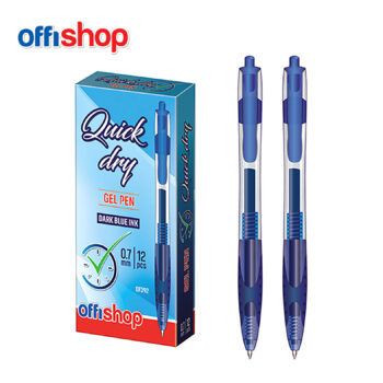 OFFISHOP Quick Dry Pen 0.7MM - Blue