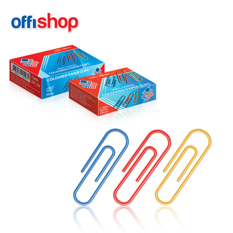 Colored Paper Clips 28mm, 50mm