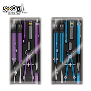 3 Piece Metallic Compass