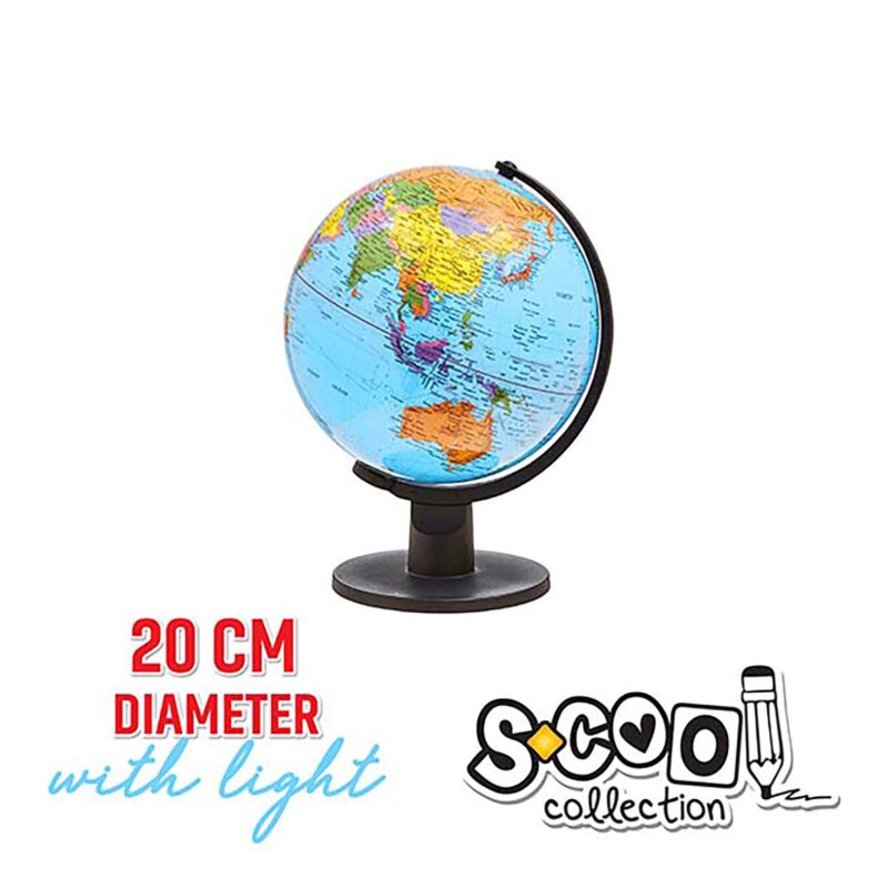 Globe with Light 20cm