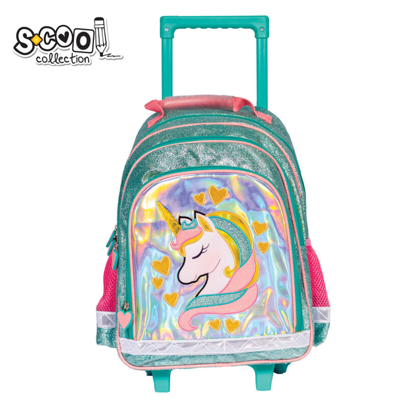 Unicorn Wheeled School Bag