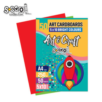 Color paper A4 250gr - 50 sheets