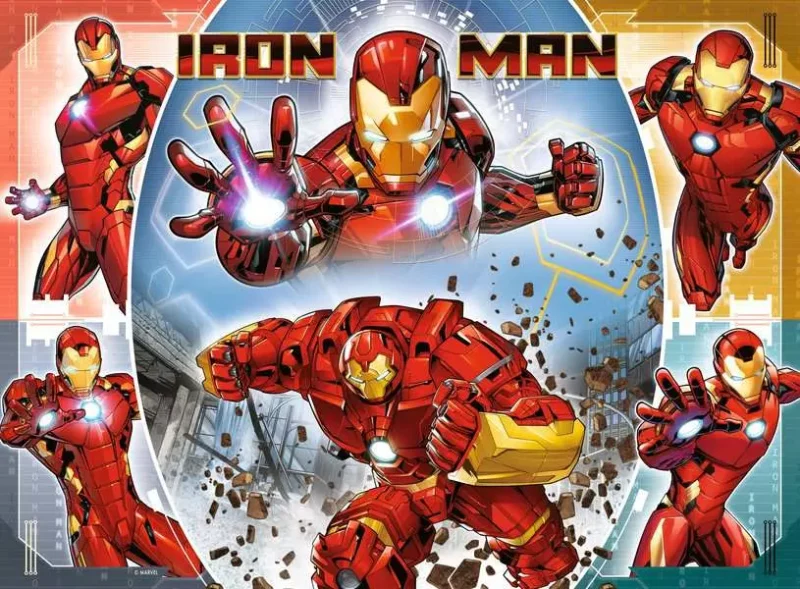 Puzzle 100CP Ravensburger Marvel Iron Man 133772 - Image 3