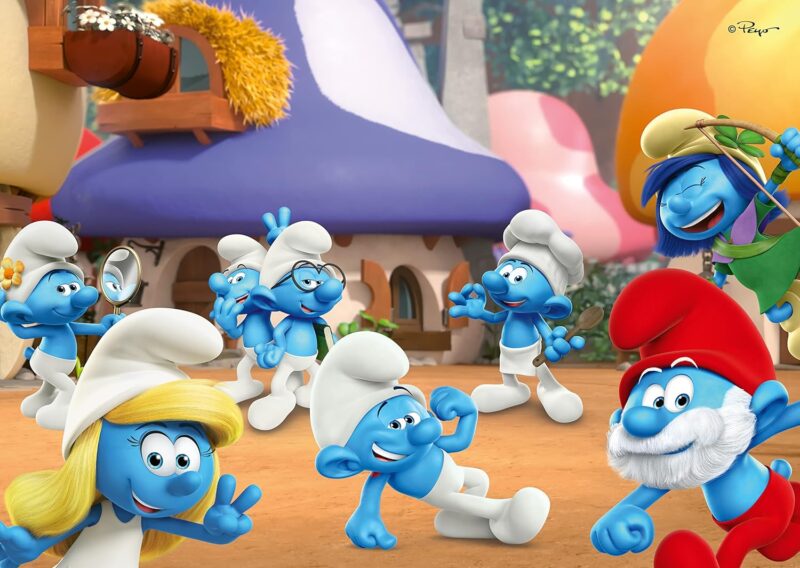 Puzzle 24CP Ravensburger The Smurfs 031368 - Image 4