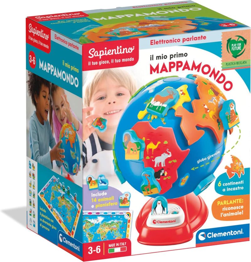 Globe 3+ Clementoni Sapientino Mappamondo 17730