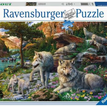 Ravensburger Wolves In Spring Jigsaw Puzzle 1500PC 165988