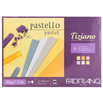 Tiziano Fabriano Drawing Notebook 21x29.7 Cm 160gr Pastel 46021297