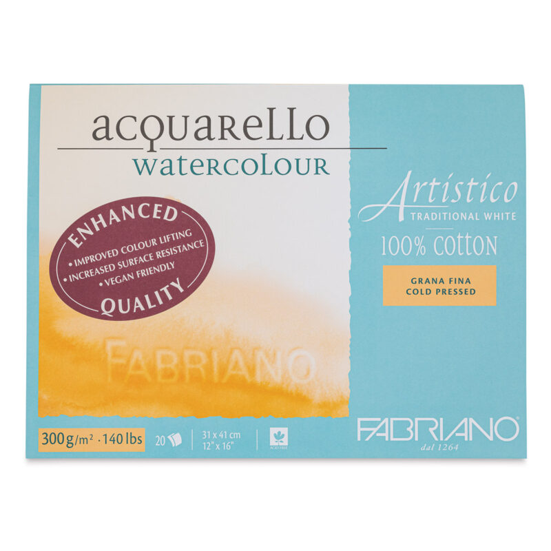 Grana Fina Fabriano Drawing Notebook 31X41 CM 300GR 19013141