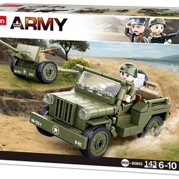 Lego Sluban Army 143CP M38-B0853