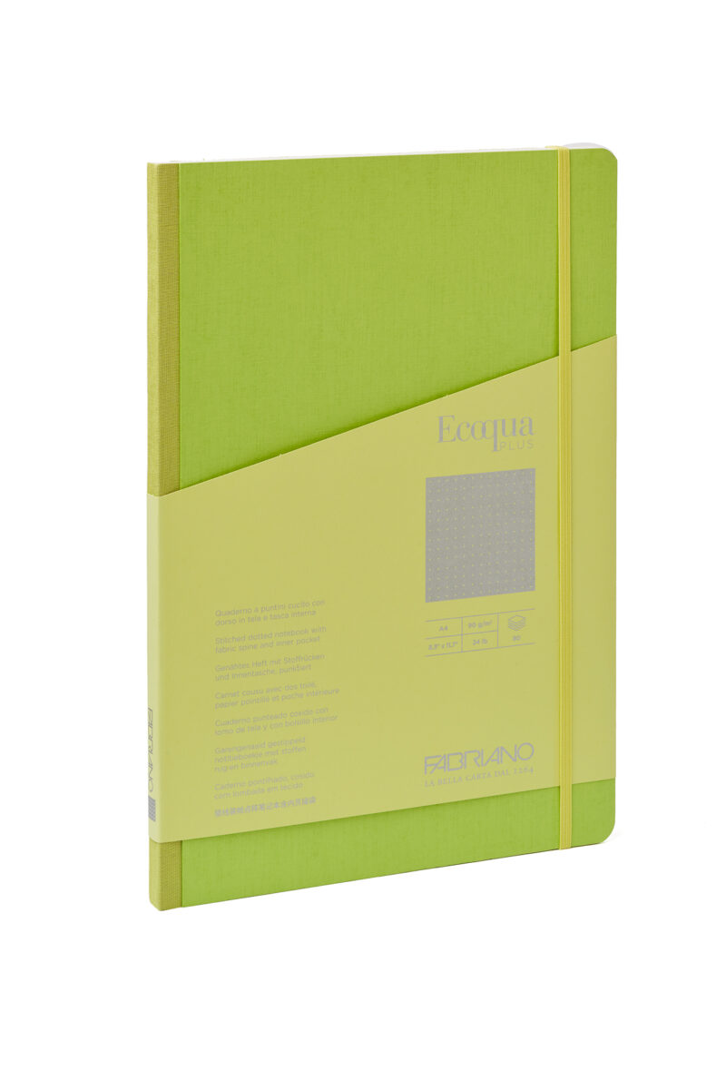 Notebook A4 Point Fabriano 80 Fl Green 19129006