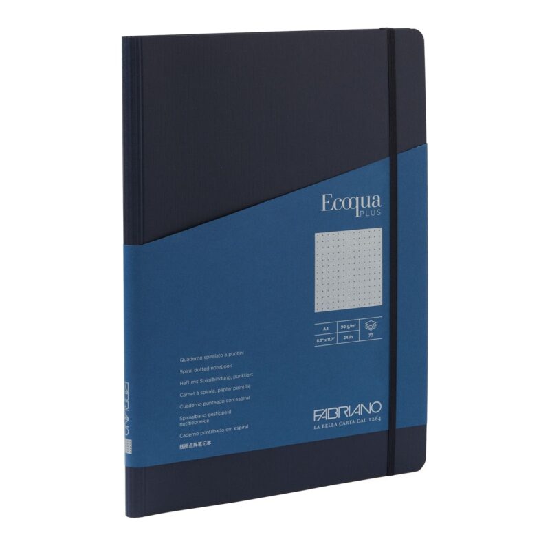 Notebook A4 Tel Fabriano 70Fl Blue Dot 19032904
