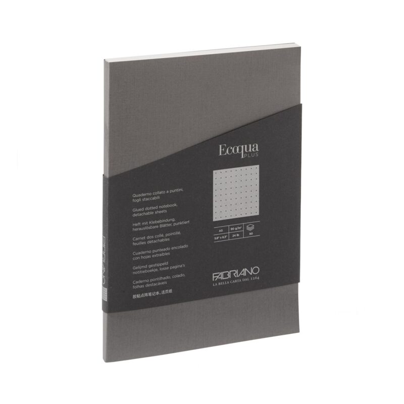 Notebook A5 Fabriano 96 Fl Gray 19714004