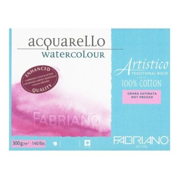 Drawing Notebook Grana Satinata Fabriano 23x30.5 Cm 300gr 19002330