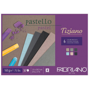 Tiziano Fabriano Drawing Notebook 21X29.7 CM 160GR Pastel 46221297