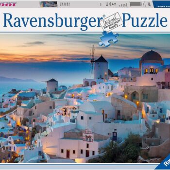 Puzzle 1000CP Ravensburger Santorini, Greece 19611