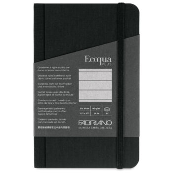 Fabriano Block 9X14 Cm Line 80 Fl Gray 19914008