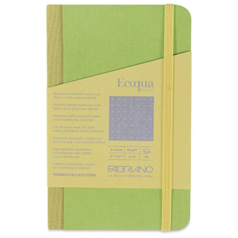 Fabriano Block 9X14 Cm Point 80 Fl Green 19149006