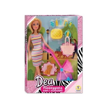 Doll Dea Passeggiata Con I Cuccioli 20093923