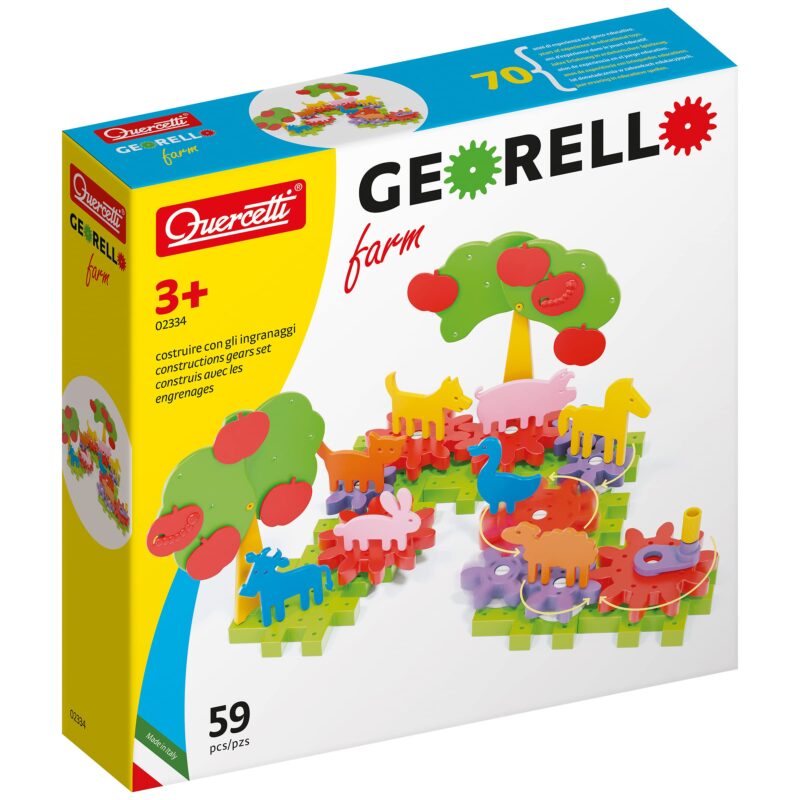 Quercetti Georello Farm 59PCS 3+ 02334