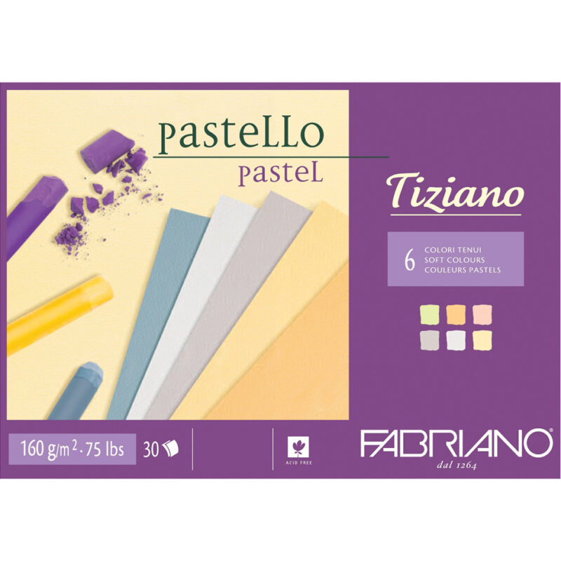 Tiziano Drawing Notebook 29.7X42 CM 160GR PASTEL 46029742