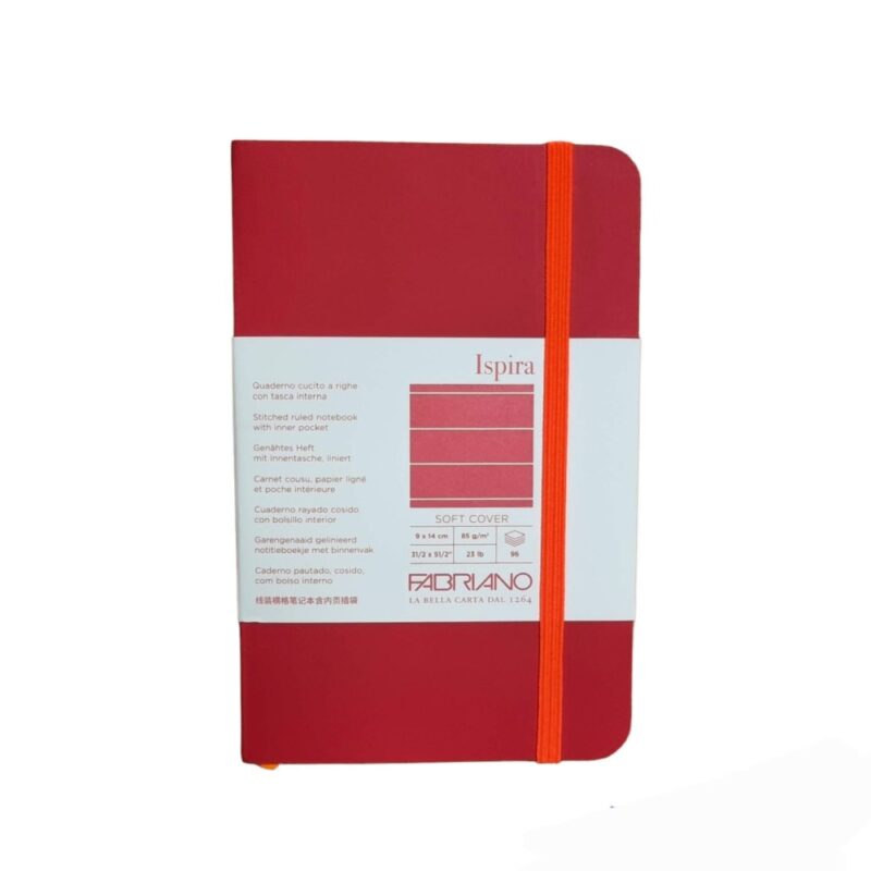 Block Fabriano Line 9X14 CM 96 Fl I Red19191402