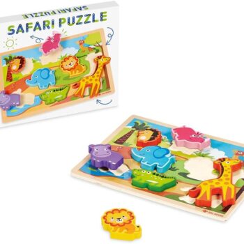 Wooden Puzzle With Animals Dal Negro