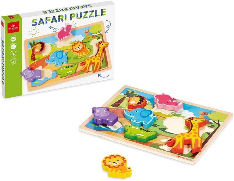 Wooden Puzzle With Animals Dal Negro