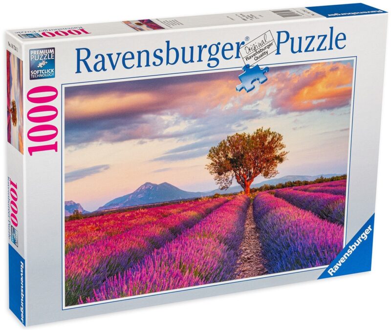 Puzzle 1000CP Ravensburger Lavender Fields 167241