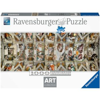 Puzzle 1000CP Ravensburger ichelangelo Sistine Chapel Panorama 150625