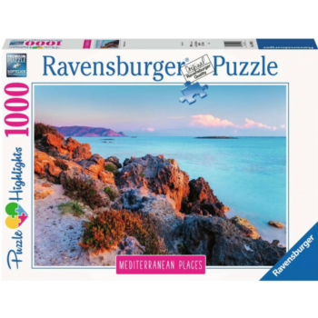 Puzzle 1000CP Ravensburger Mediterranean Greece 149803