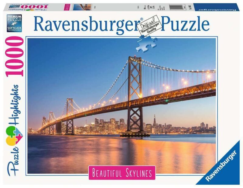 1000CP Ravensburger San Francisco 140831 Puzzle