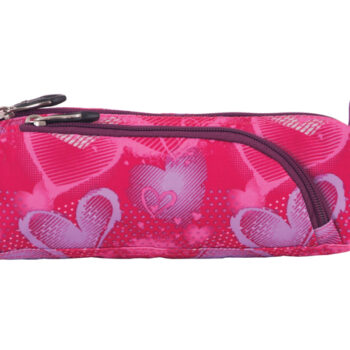 Pulse Pink Heart Pencil Wallet