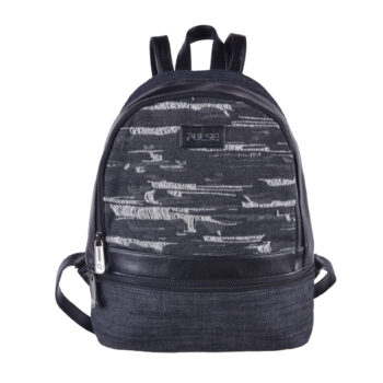 Pulse Firenze Black Jeans School Bag