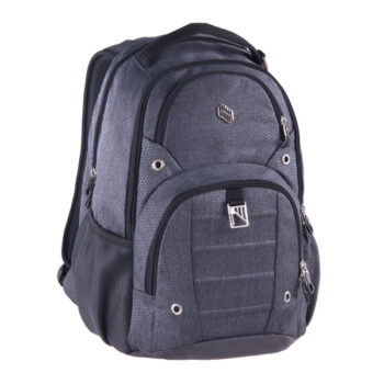 Pulse Solid Gray School Bag