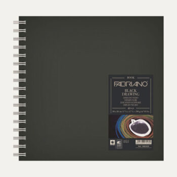 Drawing Wire Block Black Fabriano 30X30 CM 190GR 19003030