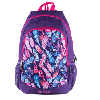 Pulse Cots Peacock School Bag