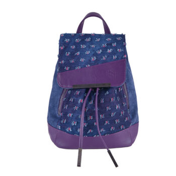 Pulse Roma Flower Jeans School Bag