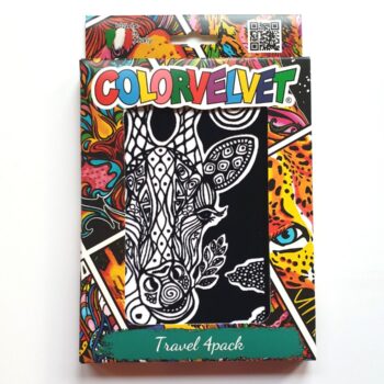 Fletore Ngjyrosje Colorvelvet 4CP Travel Pack