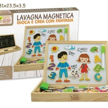 Fatto Di Legno Lavagna Magnetica Double Face 29064419