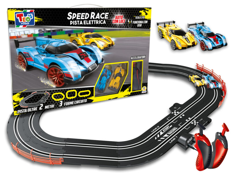 Teo's Electric Speed ​​Race Track With USB 13073862