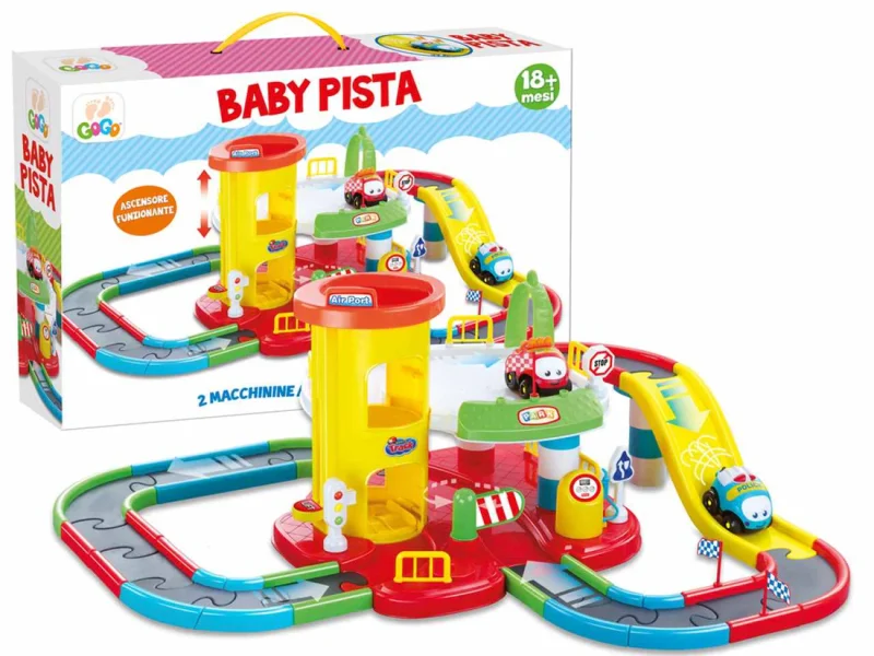 Gogo Baby Pista 2 Macchine Funzionanti 08113999