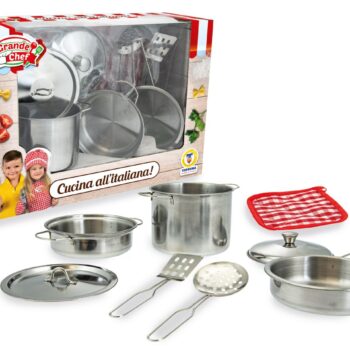 Grande Chef Set Pentoline In Metallo Con Press 04084440