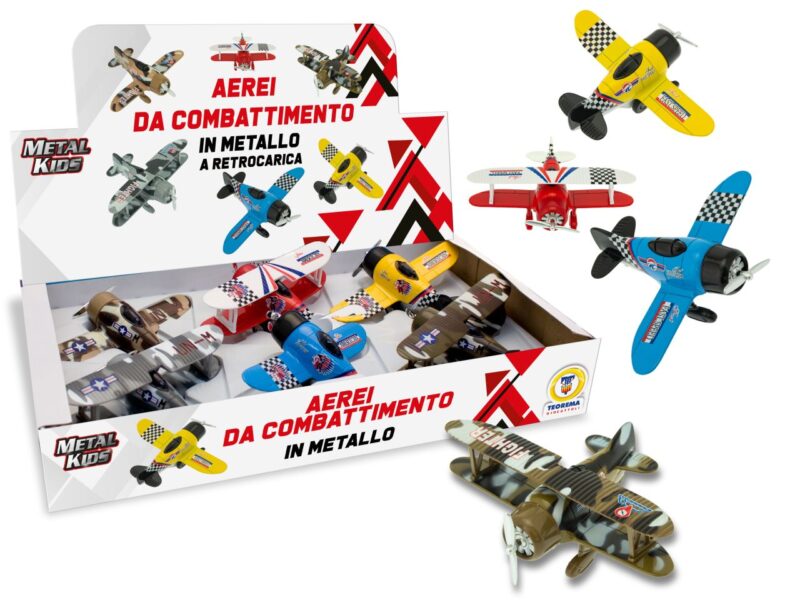 Metal Kids Aerei Da Combattimento A Retr 22114277