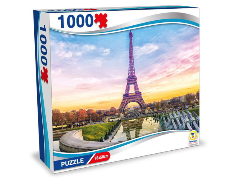 Puzzle Francia Paris Tour Eiffel 70X50CM 67025