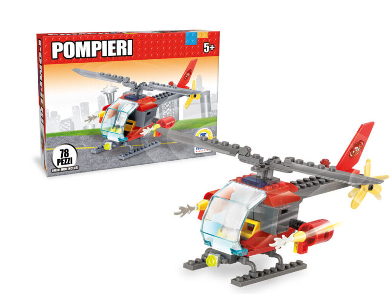 Costruzioni Click Clack Pompieri 78PZ 05054375